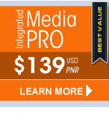 Integrated Media PRO - $139 USD
